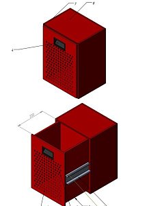 Модуль для хранения LOTO оборудования ГАСЛОК PKB155